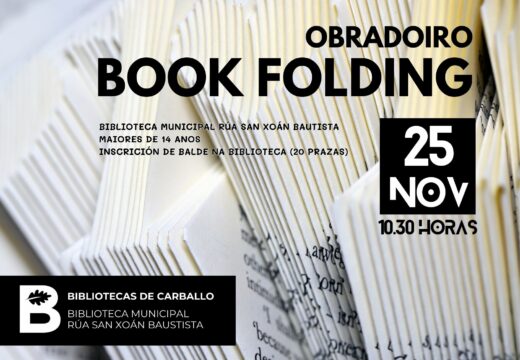 Do bookcrossing ao book folding para seguir fomentando a paixón pola lectura dentro e fóra das bibliotecas